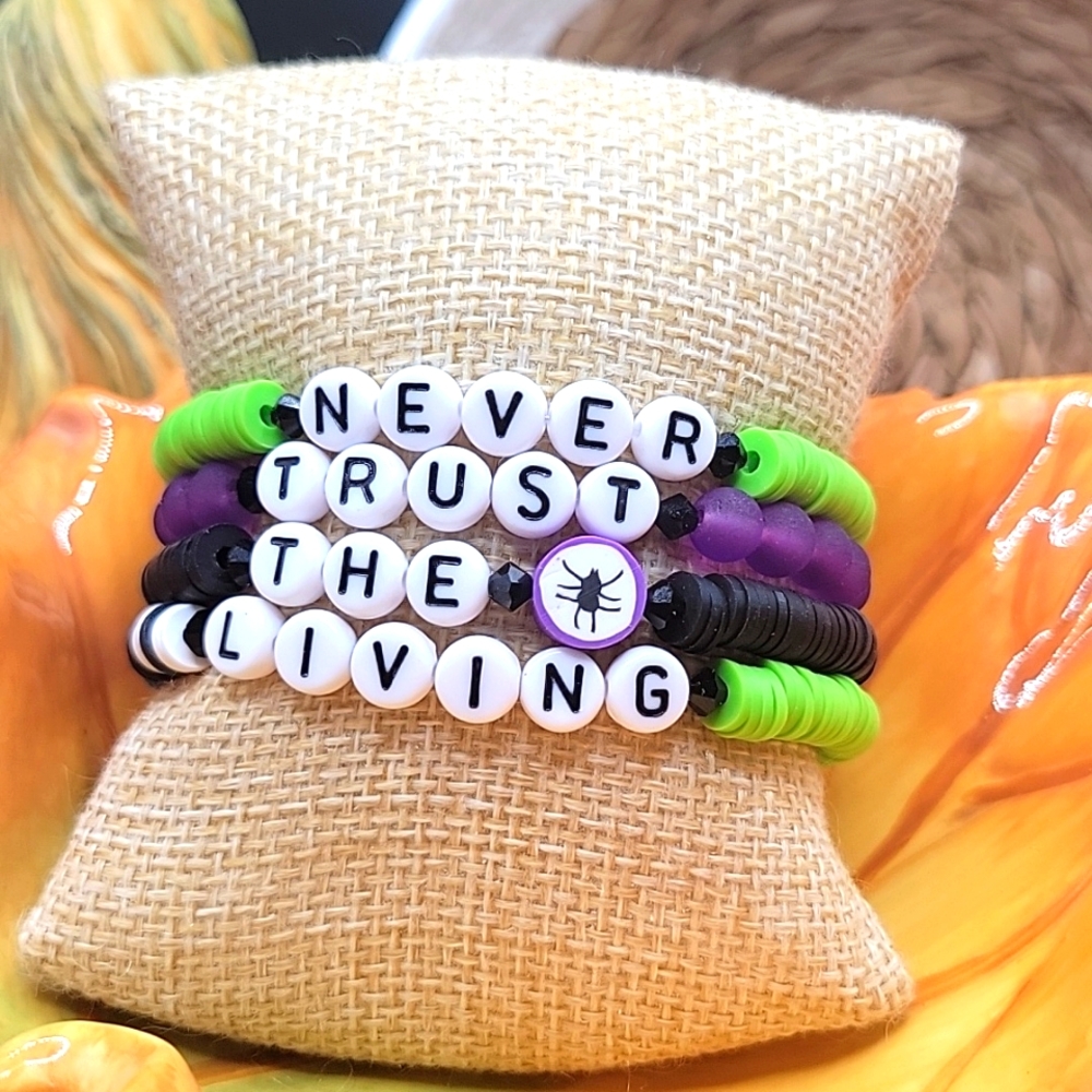 Beetlejuice bracelet set
